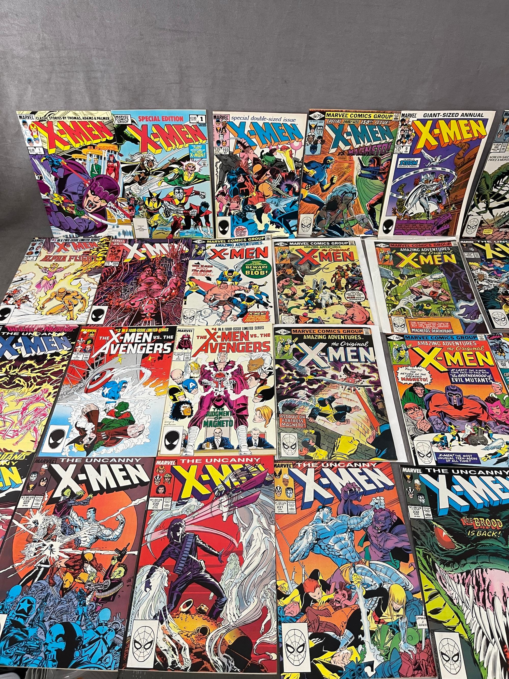 X Men & Kamandi Marvel DC Comic Book Collection Lot of 25