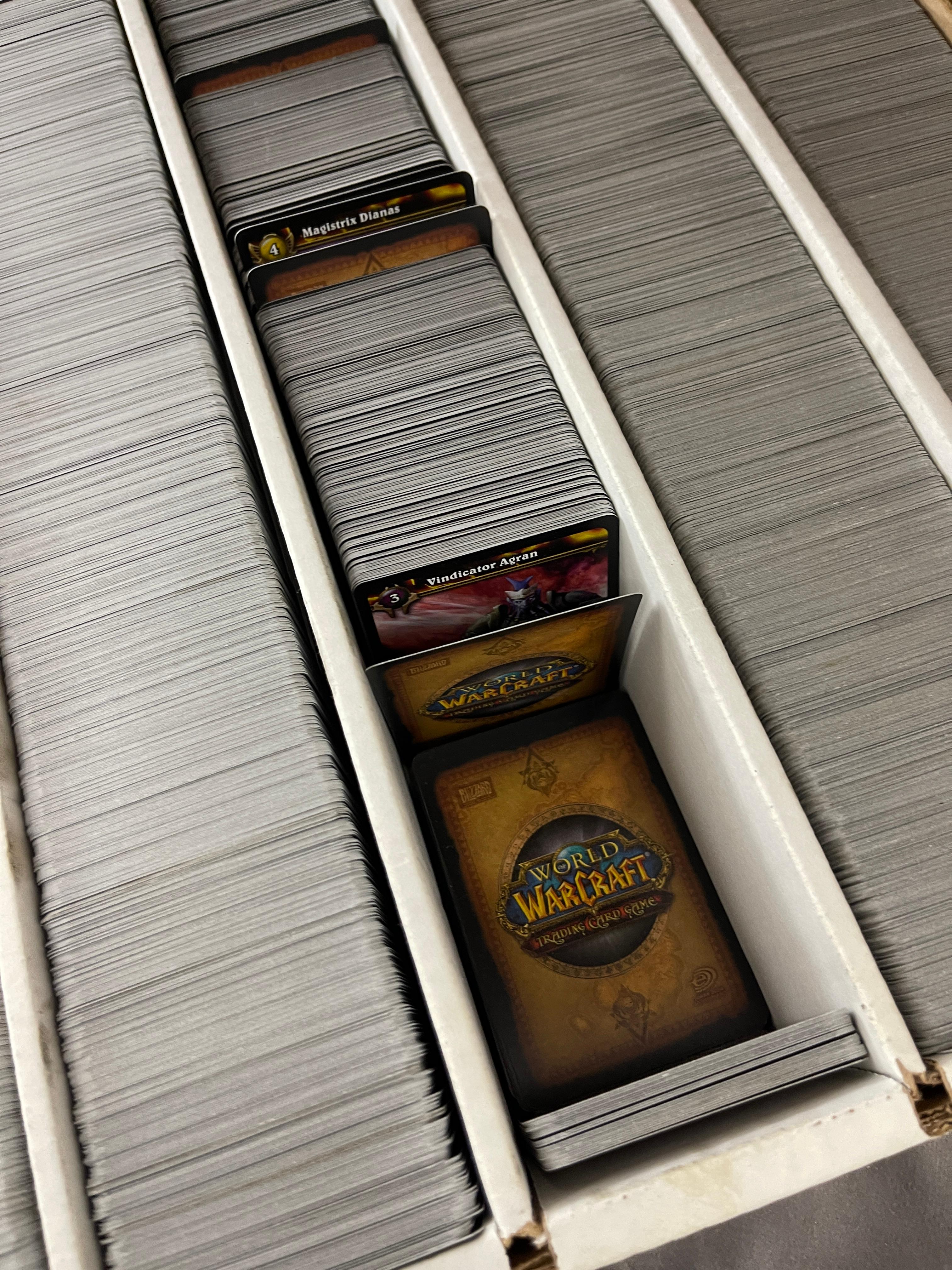 World of Warcraft  Trading Card Collection Lot