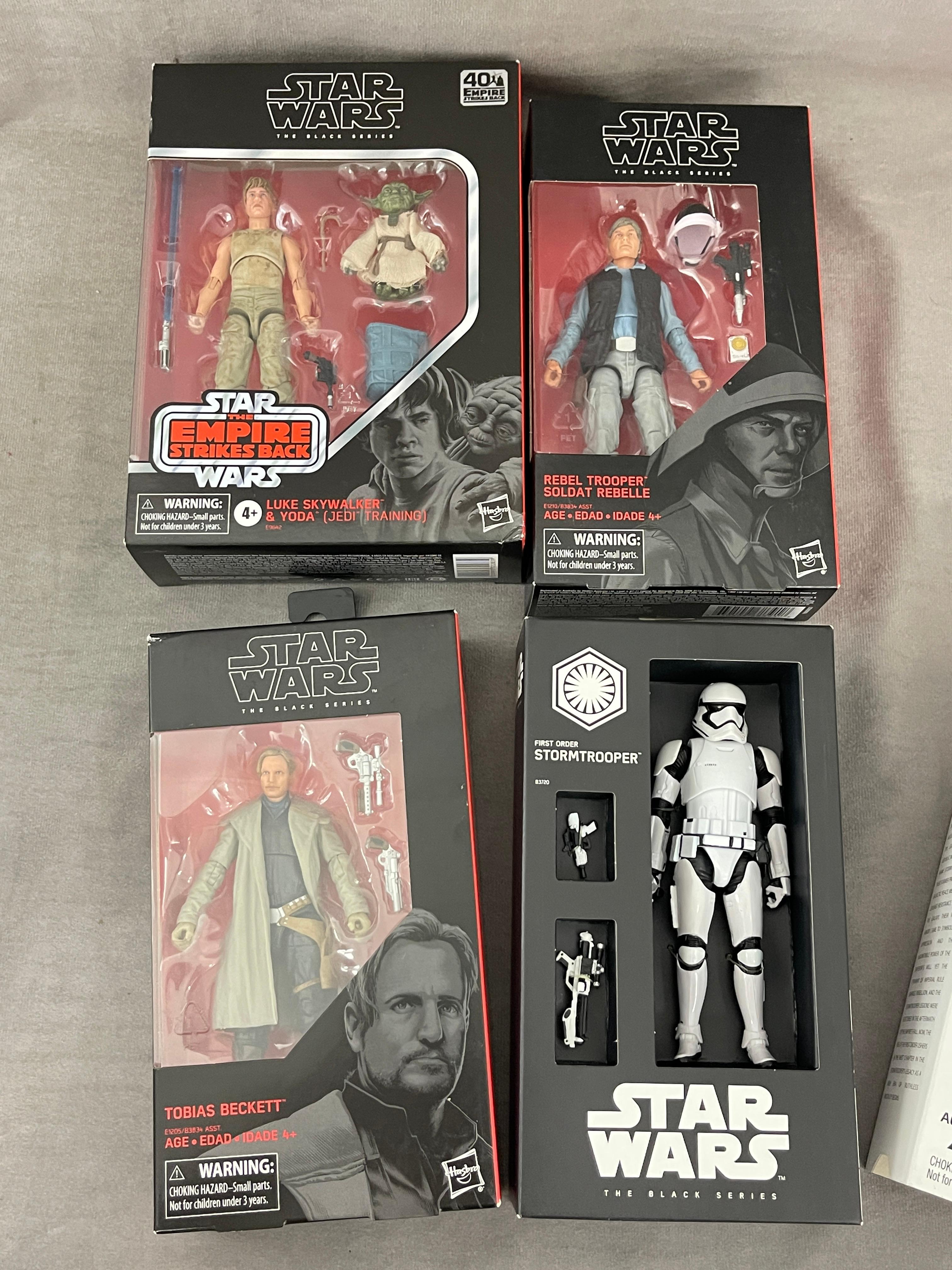 Star Wars the Black Series Action Figure First Order Stormtrooper Collection Lot