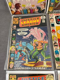 Justice League of America #19, #77, #84, #94, #95, #98 DC Comic Book Collection Lot