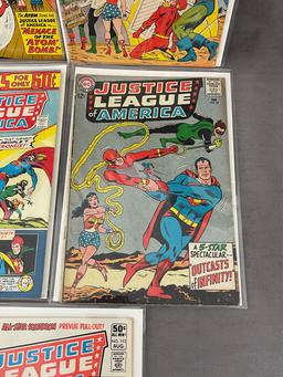 Justice League of America #14, #23, #25, #114, #193 DC Comic Book Collection Lot