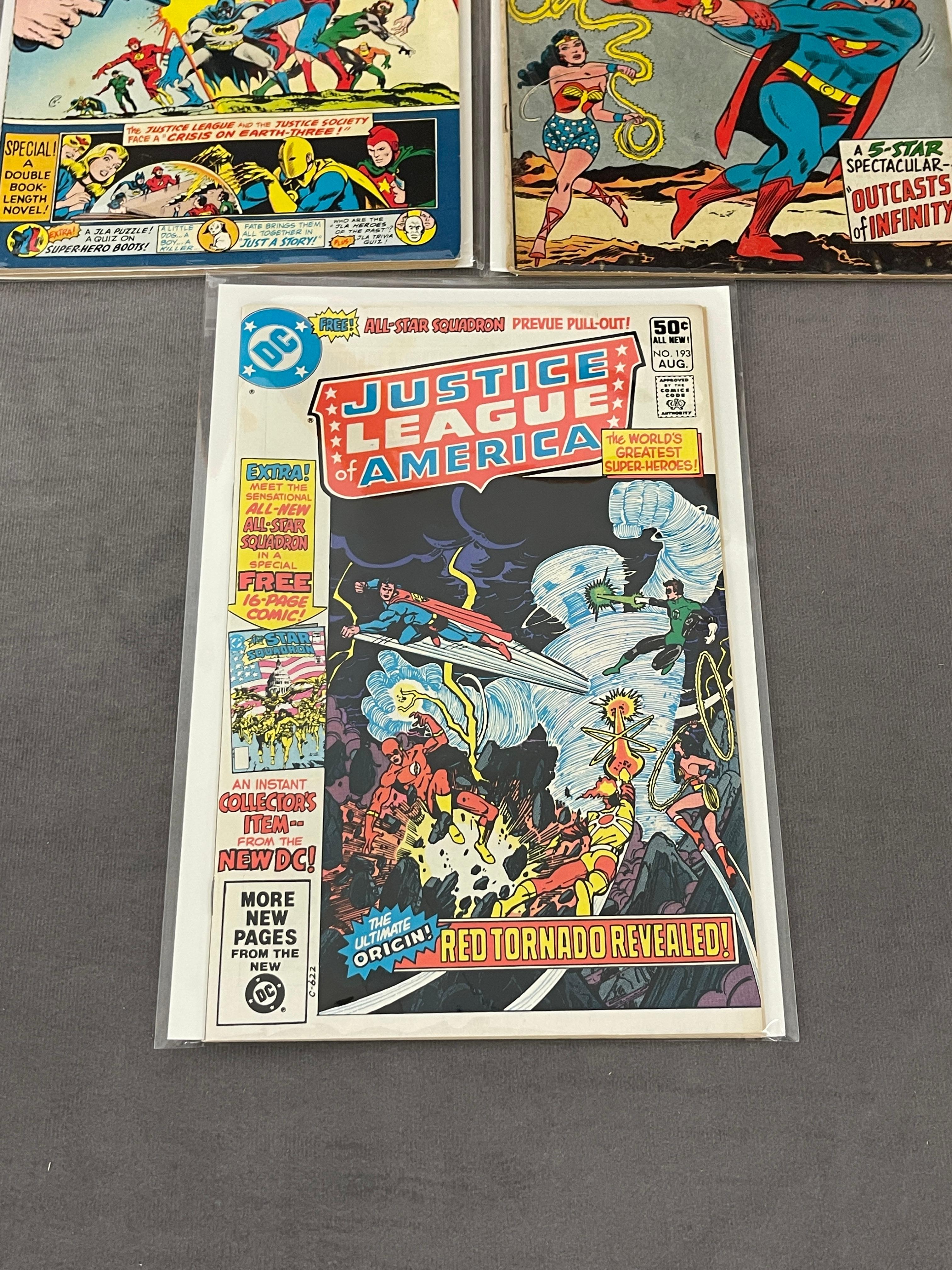 Justice League of America #14, #23, #25, #114, #193 DC Comic Book Collection Lot