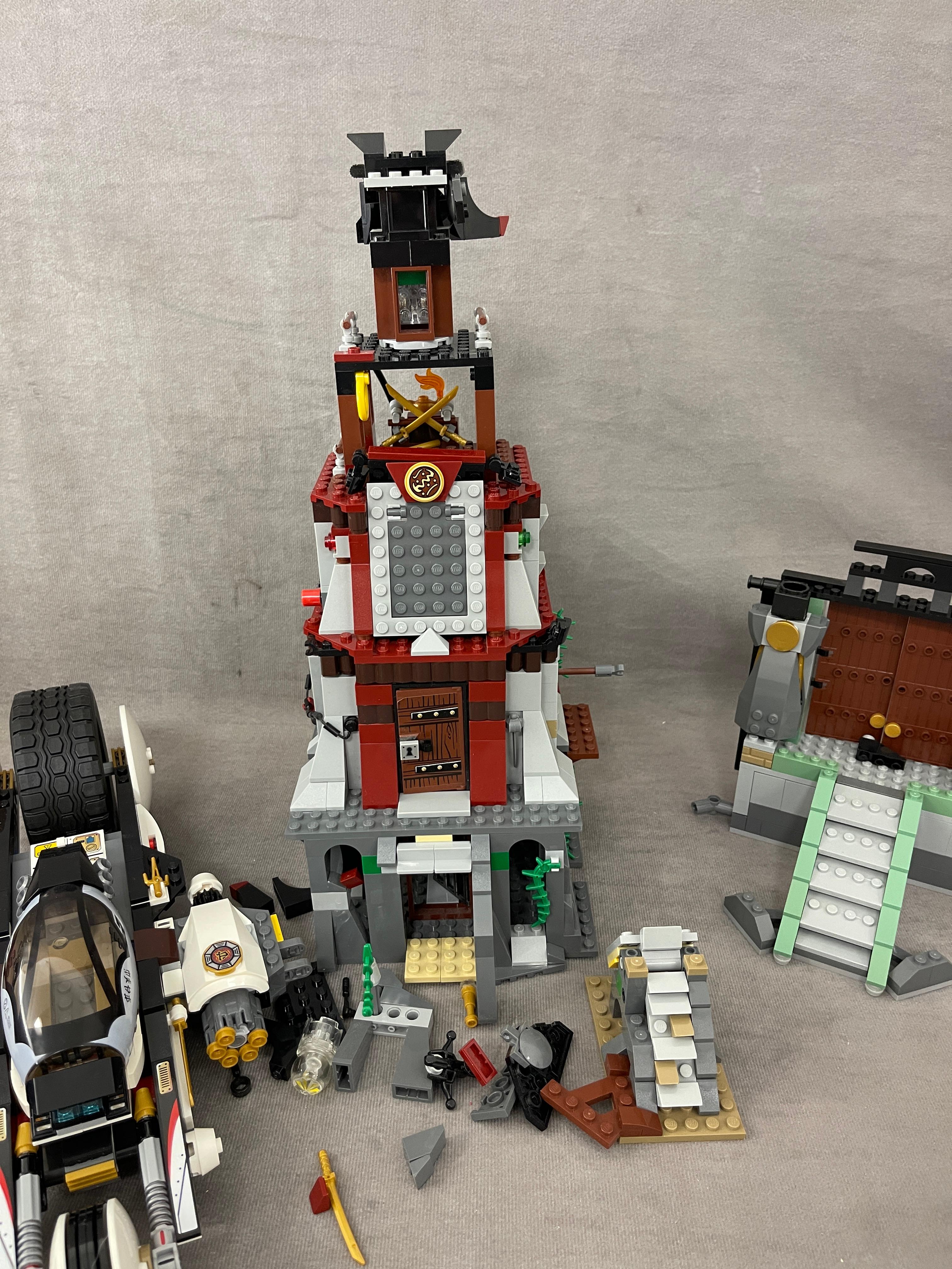 LEGO Ninjago Castle, Ultra Stealth Raider, Battle Grounds and More Collection Lot