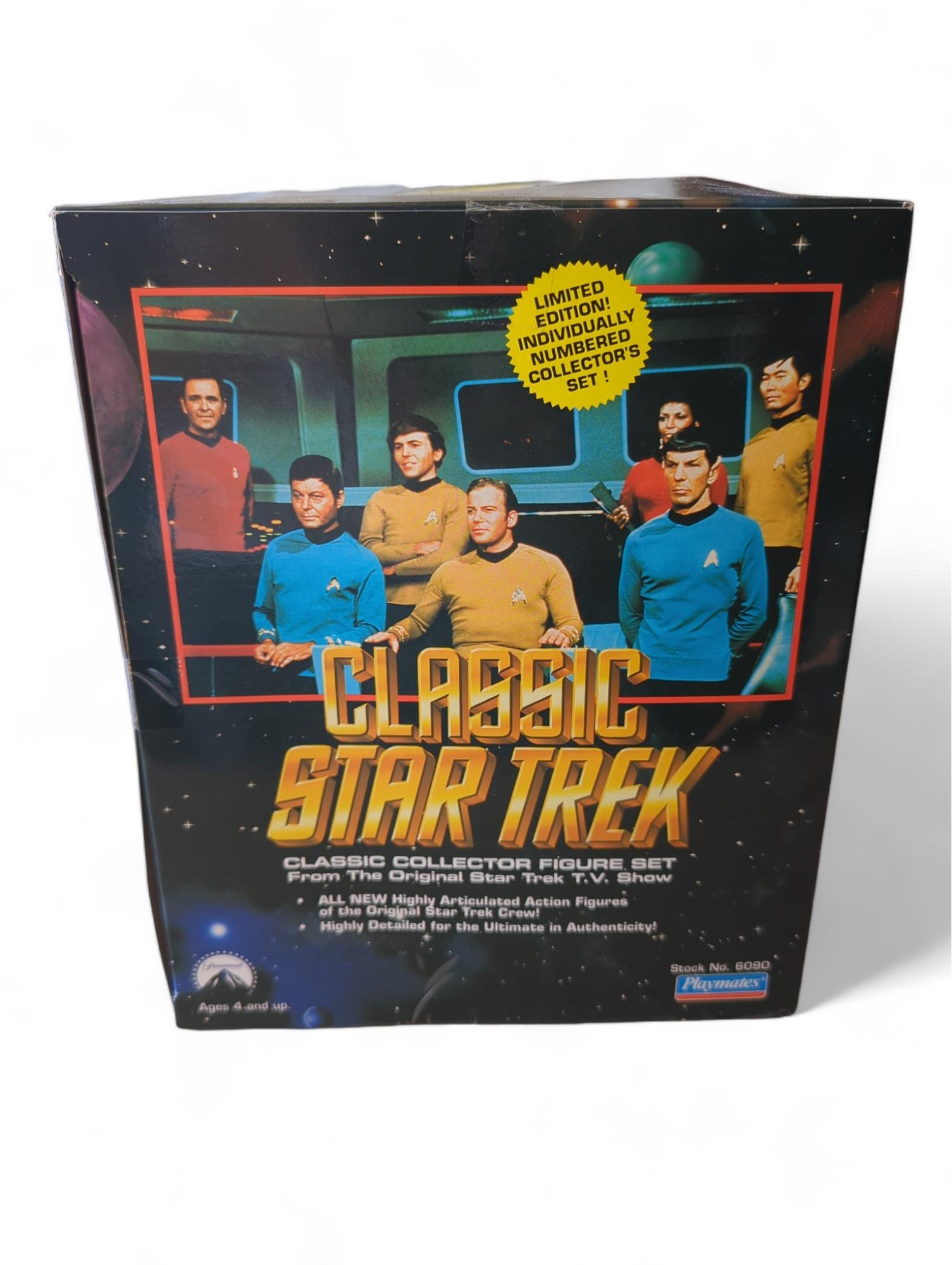 Playmates Classic Star Trek Collector Figure Set