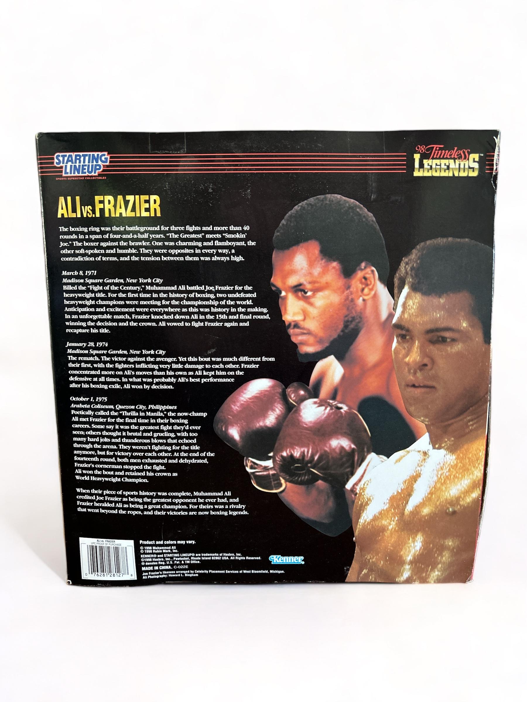 Starting Lineup (Kenner) Ali vs Frazier Action Figure set - TImeless Legends