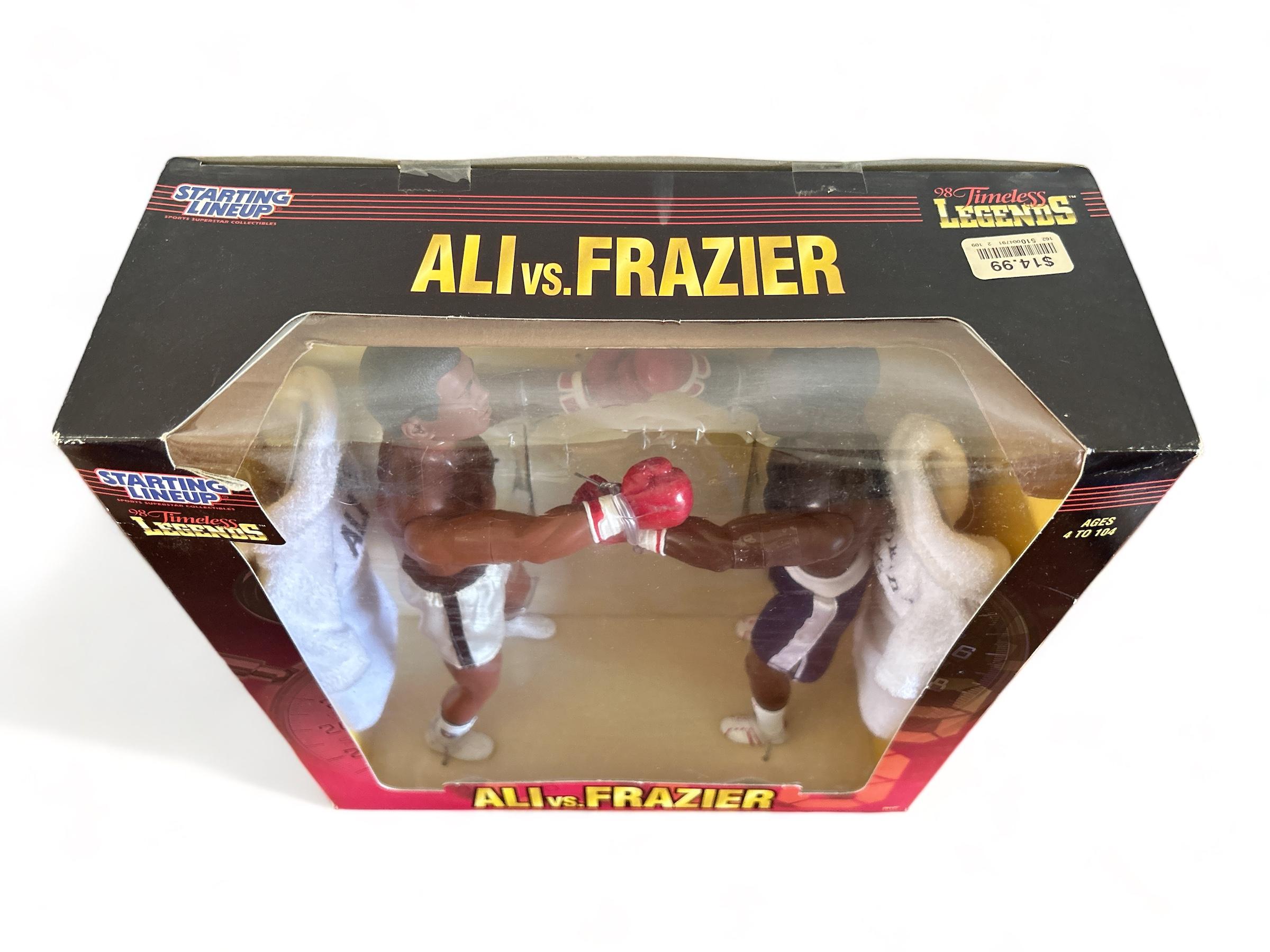 Starting Lineup (Kenner) Ali vs Frazier Action Figure set - TImeless Legends