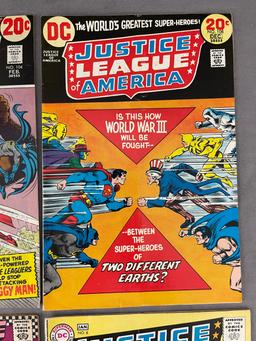 Vintage Justice League of America Marvel Comic Book #8, #47, #101, #104, #108 Collection Lot of 5