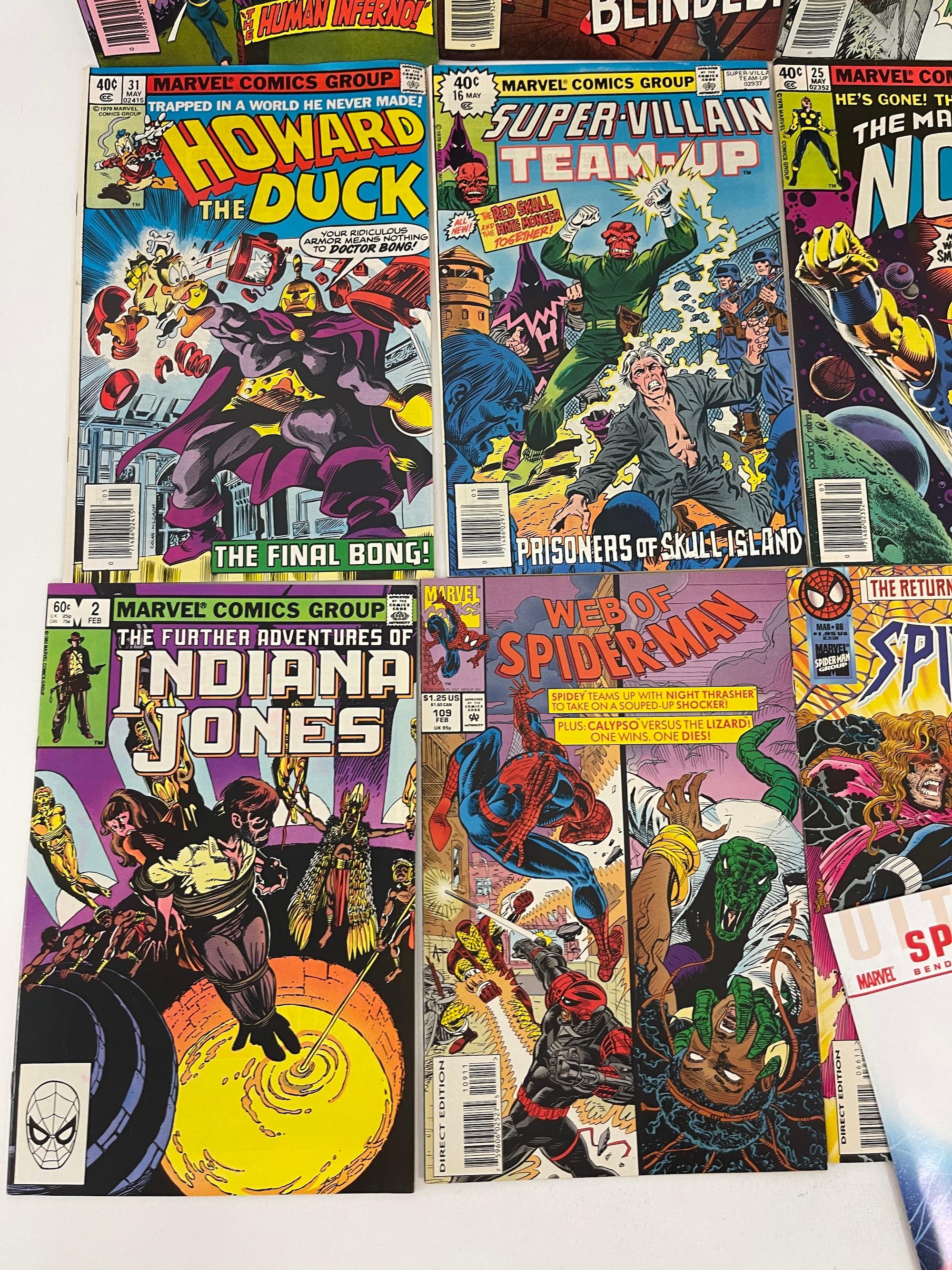 VINTAGE COMIC BOOK COLLECTION LOT VF