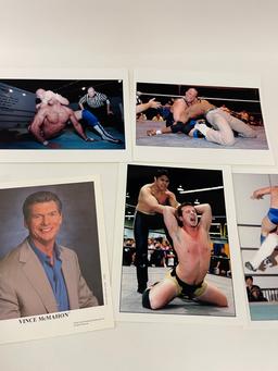 vintage NWA Wrestling Photos lot 7 Dave Marquez 8" x10 '