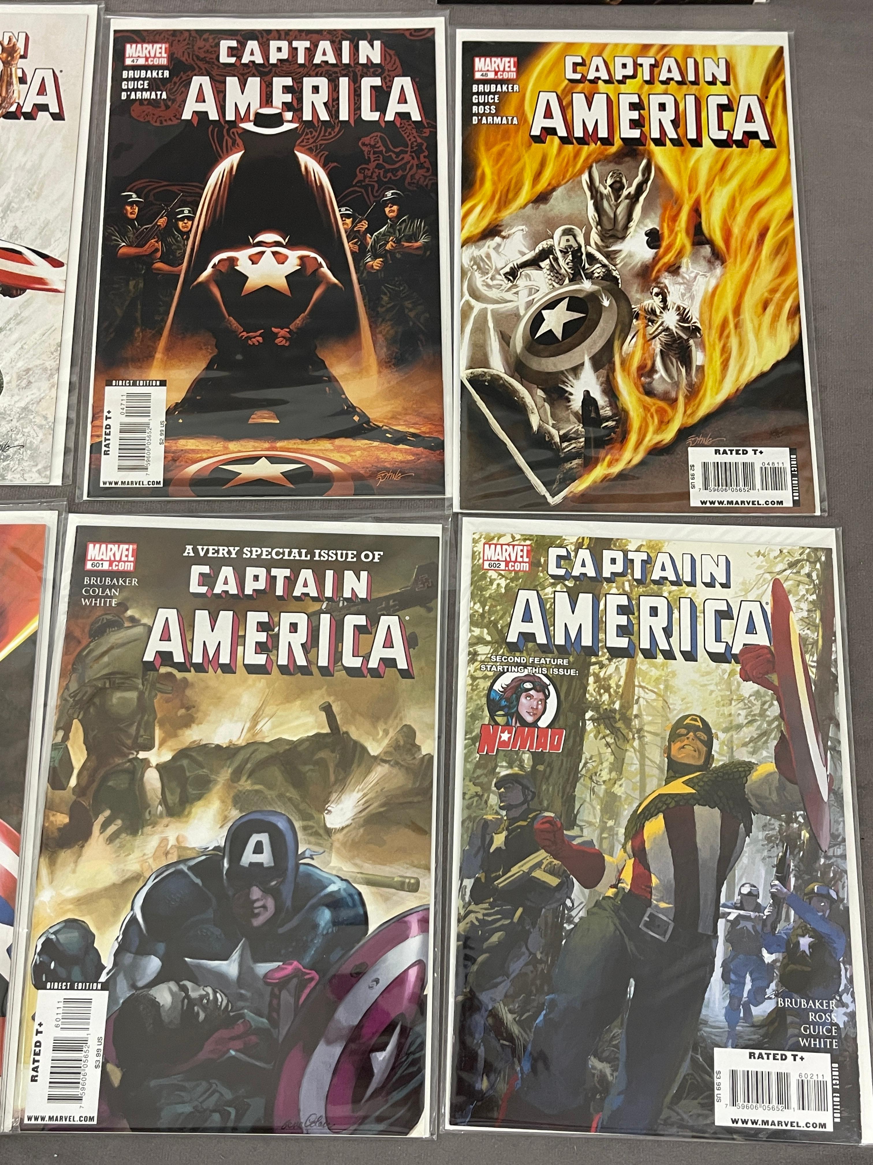 Captain America Marvel Comic Book Collection Lot of 15