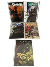 Spawn Comic Book Collection Lot 223, 206, 205, 203.