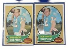 1969 Bob Griese vintage football cards