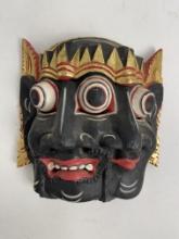 Tibetan Hand Carved Mahakala Mask