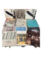 Vintage RARE Led Zeppelin Vinyl Record Collection Lot