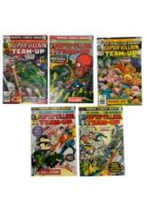Vintage Super Villain Team Up #3, #4, #6, #10, #11 Marvel Comic Book Collection Lot of 5