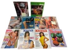 Vintage Erotic Nude Adult Magazine Collection Lot