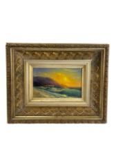 Ivan Aivazovsky Seascape Ship Oil Painting Framed