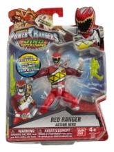Bandai America Power Rangers Dino Super Charge Red Ranger Sealed Action Figure