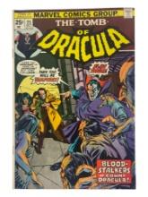 Tomb of Dracula #25 1974 First Hannibal King Marvel Comic Book