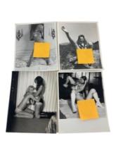 Vintage 1960s/70s Erotic Nude Female Adult Risque B&W Photo Collection Lot