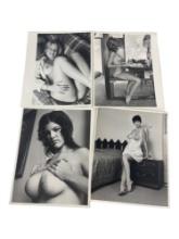 Vintage 1960s/70s Erotic Nude Female Adult Risque B&W Photo Collection Lot