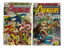 The Avengers #163 & #164 Marvel Comic Books