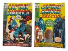Captain America #132 & #135 Marvel Comic Books