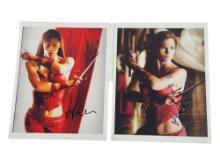 Jennifer Garner - Elektra Signed Photographs 8.5" x 11"