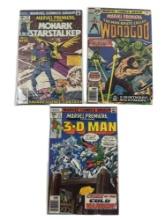 Vintage Marvel Premiere Comic Book Lot