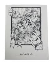 Todd McFarlane Halo 4 E3 Limited Edition Print 39/300