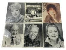 VINTAGE SIGNED BLACK AND WHITE PHOTOS COLLECTION LOT, CONRAD BAIN, HENRY BECKMAN ECT LOT 6