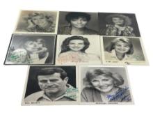 VINTAGE SIGNED BLACK AND WHITE PHOTO COLLECTION LOT, LOT 8