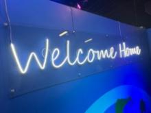 "WELCOME HOME" LED NEON LIGHTS