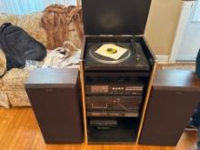 Sony automatic stereo turntable system