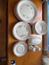 correll plates and bowl set