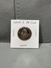 2003-S PR Clad Quarter