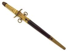 Japanese Late Wwii Navy M1883 Officers Dirk Naval Dagger