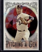 Nolan Ryan 2022 Topps Allen and Ginter Pitching a Gem Insert #PAG-7