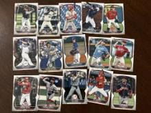 Lot of 15 Bowman MLB Cards - Many rookies, 12 1sts