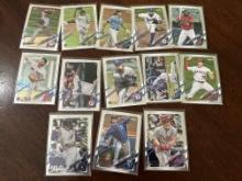 Lot of 13 Topps Chrome Rookie Cards MLB - All Rookies