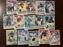 Lot of 15 NFL Panini Donruss Cards - Chase Young, Hollywood Brown, Drake London