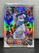 Christopher Morel 2023 Topps Chrome Prism Refractor Rookie RC #198