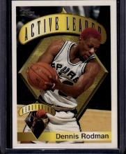 Dennis Rodman 1995 Topps Active Leader #2