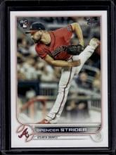 Spencer Strider 2022 Topps Rookie RC #509