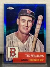 Ted Williams 2022 Topps Chrome Platinum Blue Prism Refractor Parallel #89