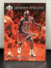 Michael Jordan 1997 Upper Deck mj impressions Jordan Tribute #mj50