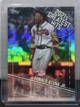 Ronald Acuna Jr. 2022 Topps Greatest Hits #21GH-11