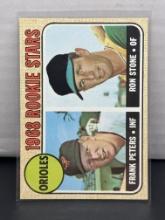 Frank Peters Ron Stone 1968 Topps Rookie RC #409