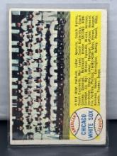 Chicago White Sox Team Card UNMARKED 1958 Topps #256