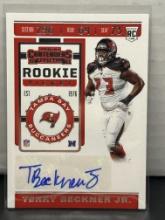 Terry Beckner Jr. 2019 Panini Contenders Rookie Ticket RC Auto #267